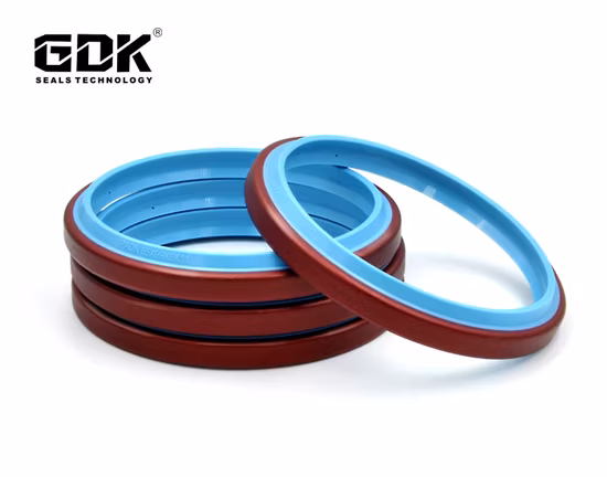 GDK PU+SPCC Material Padn Vedação de poeira do limpador hidráulico original para cilindro de escavadeira
